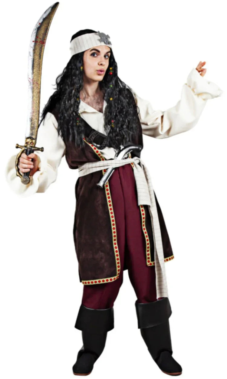 Disfraz de Pirata de los Mares para Hombre Piratas Fycar